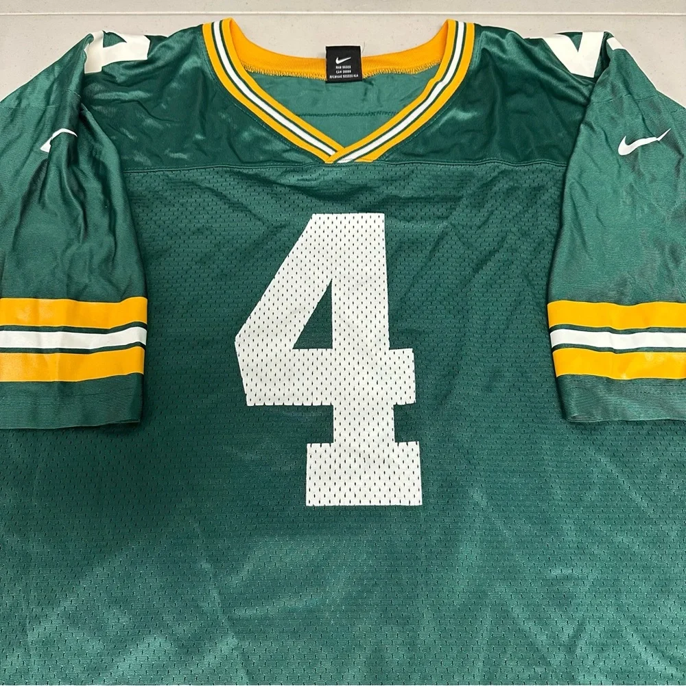 Green Bay Packers Brett Favre # 4 Jersey - Size XXL - Picture 2 of 8